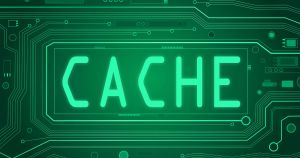 the word cache on a printed circuit board